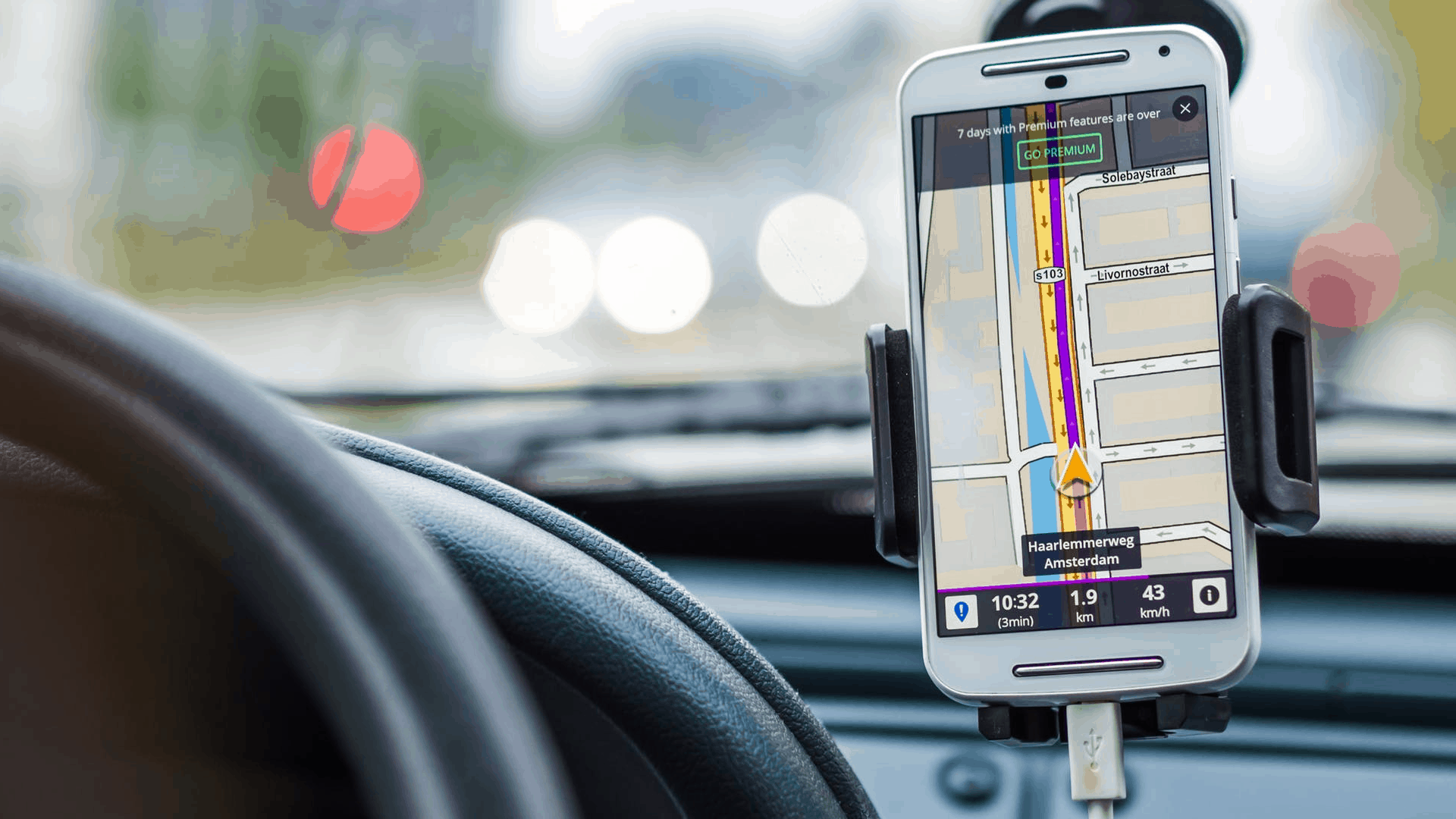 Location data used by Google Maps navigation