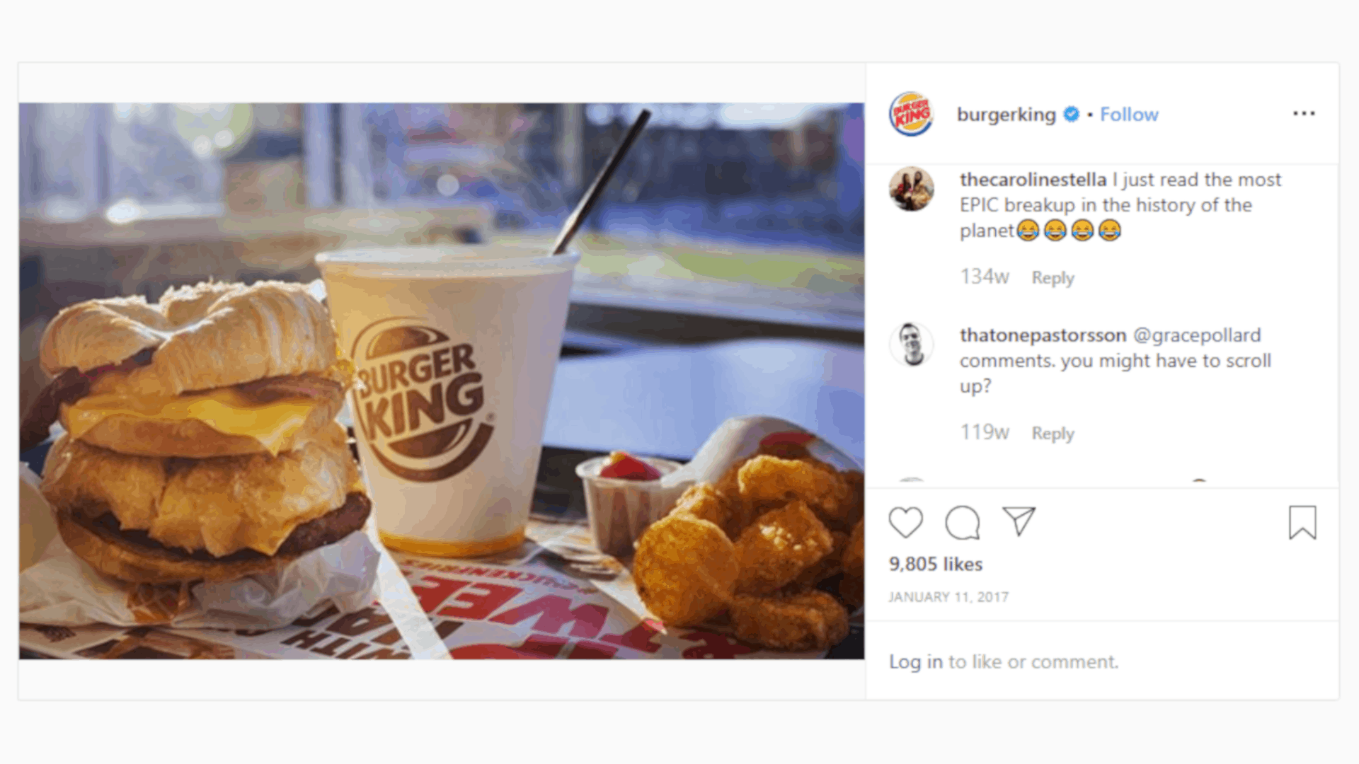 Guerrilla marketing by BurgerKing