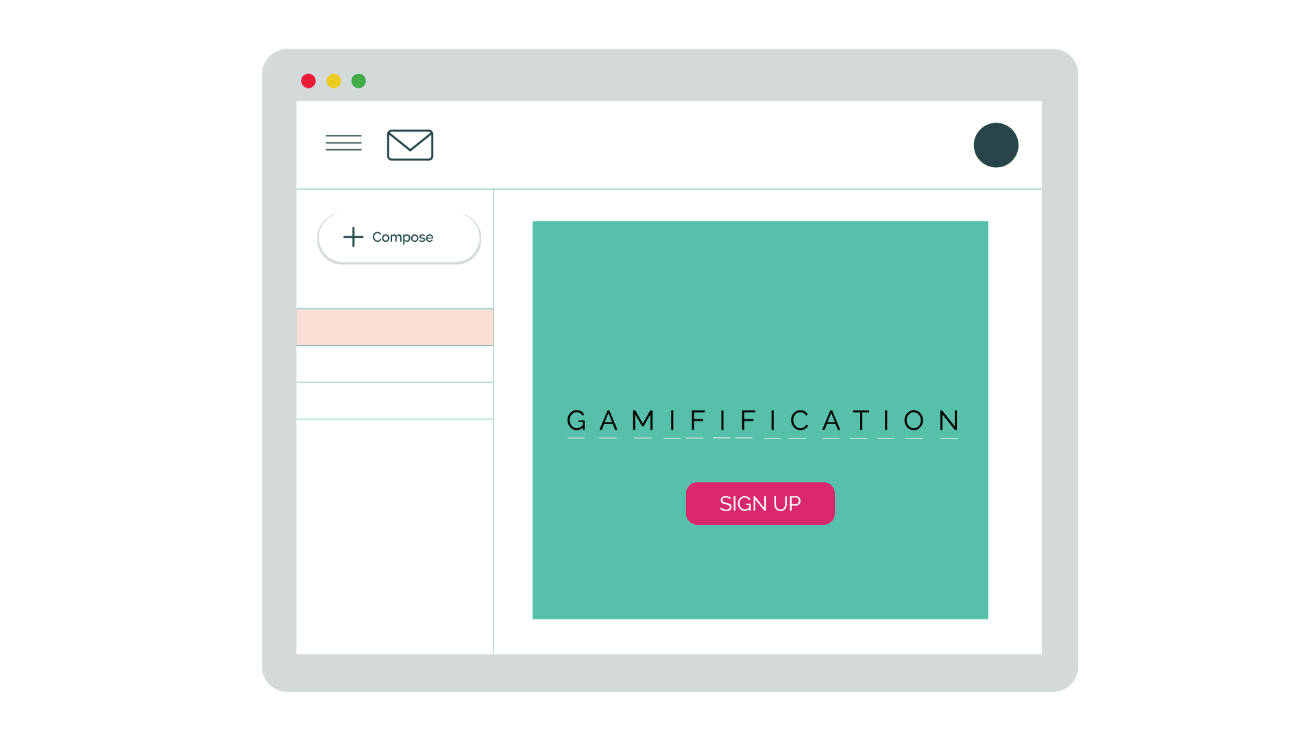 Gamification email graphic