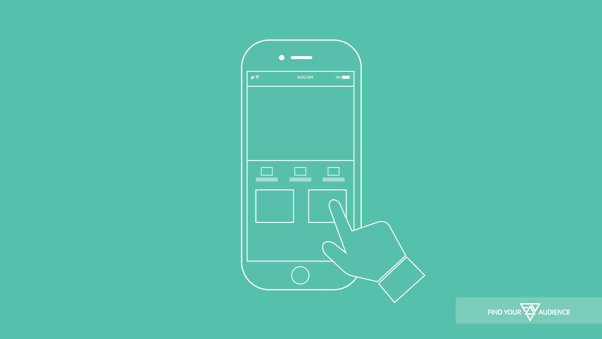 FYA graphic of mobile optimized website