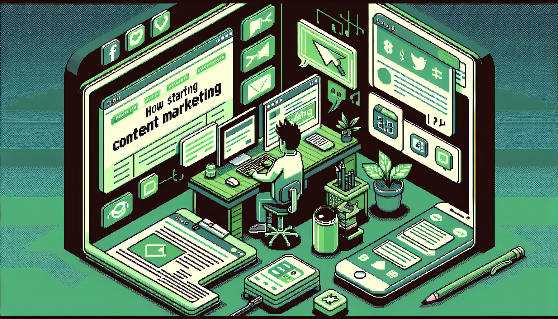 Read more about the article Fueling Your Marketing Strategy: How to Start Content Marketing the Right Way