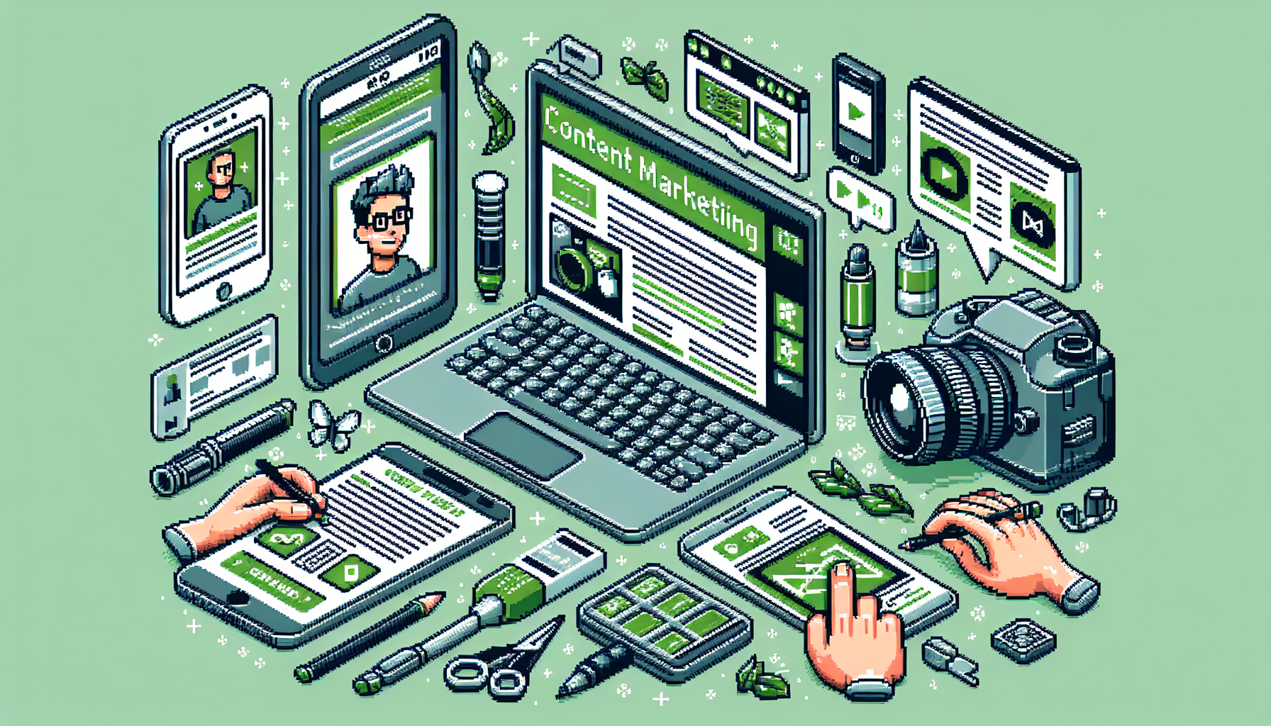 Read more about the article A Closer Look: What Falls Under the Content Marketing Spectrum