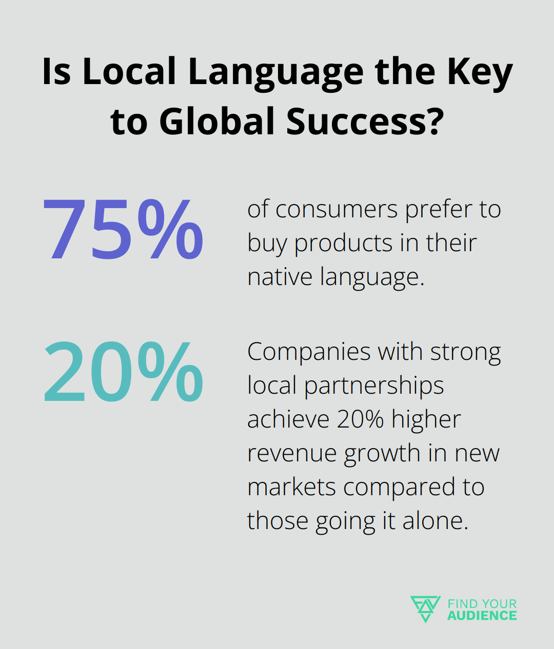 Fact - Is Local Language the Key to Global Success?
