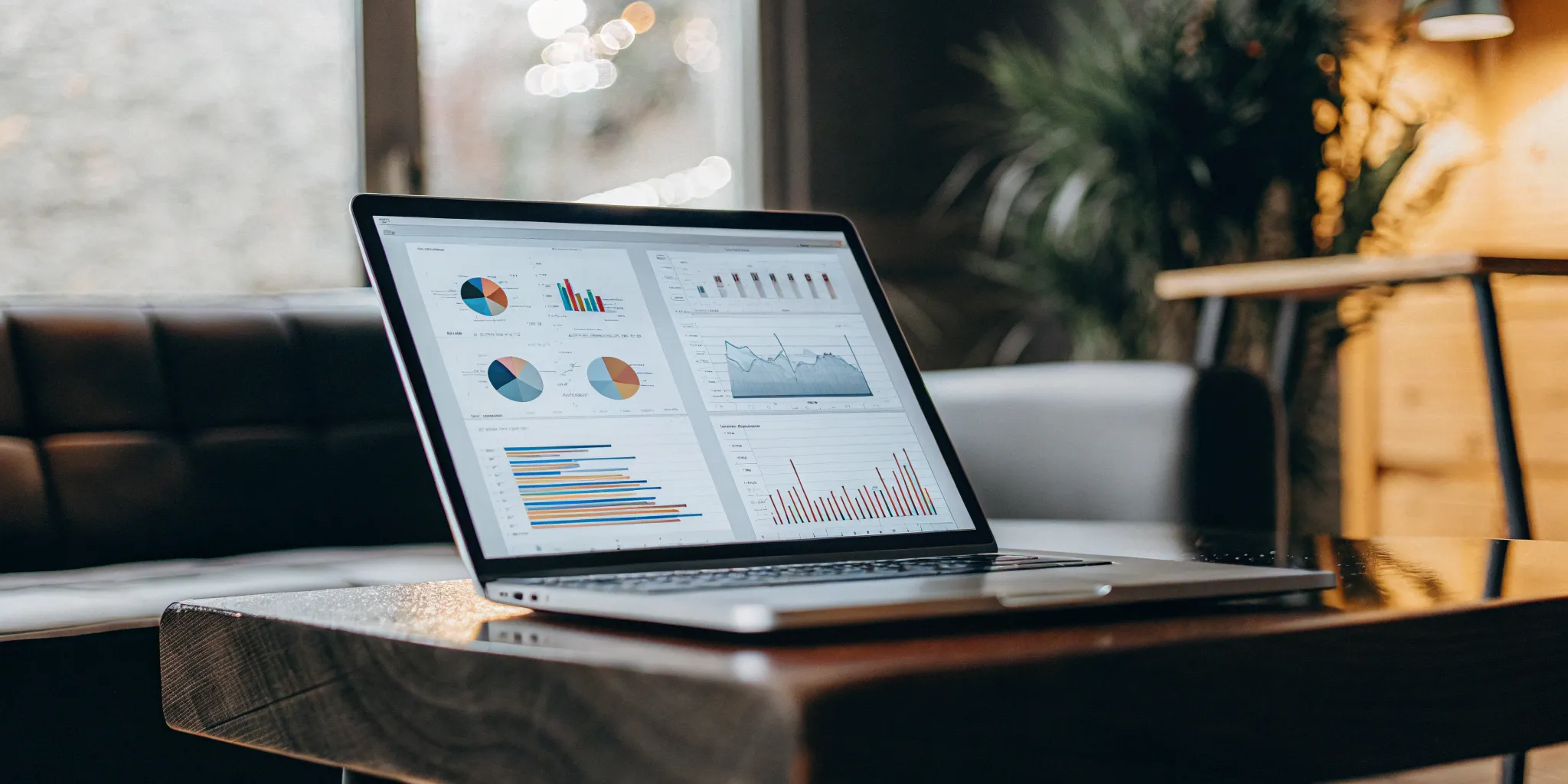 Fractional CMO analyzing influencer marketing data.
